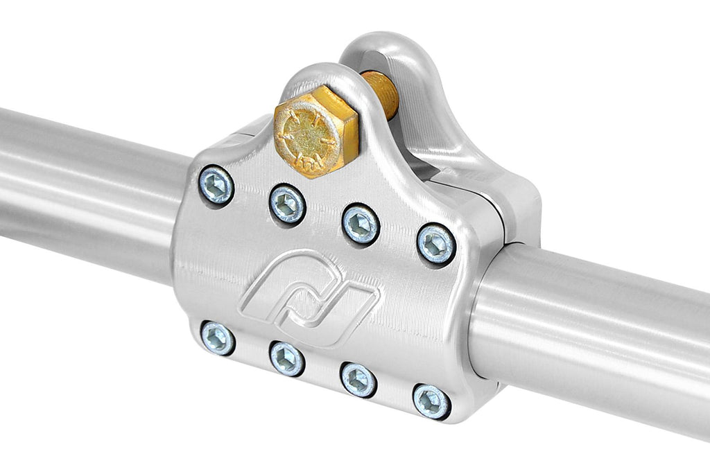 Currectlync Ram Assist Tie Rod Clamp Bracket 7075-T6 Billet Aluminum For 42mm/1 5/8 Inch Tube RockJock 4X4