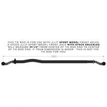 Load image into Gallery viewer, Currectlync Jeep JL/JT Tie Rod Bolts-On In Sport Model High Steer Applications Only 1.65 Inch Dia. Tube Construction Forged Tie Rod Ends Incl. Jam Nuts And Adjusters RockJock 4x4