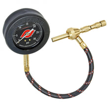 Load image into Gallery viewer, Elite Analog Tire Deflator 3 Inch Stainless Steel Liquid Filled Gauge Rubber Cover Zipper Case RockJock 4x4