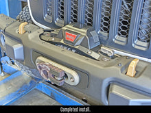 Load image into Gallery viewer, JL/JT Winch Plate Kit for Factory Steel Bumper (for use with or without CE-9033JLS RockJock Towing Kit) RockJock 4X4