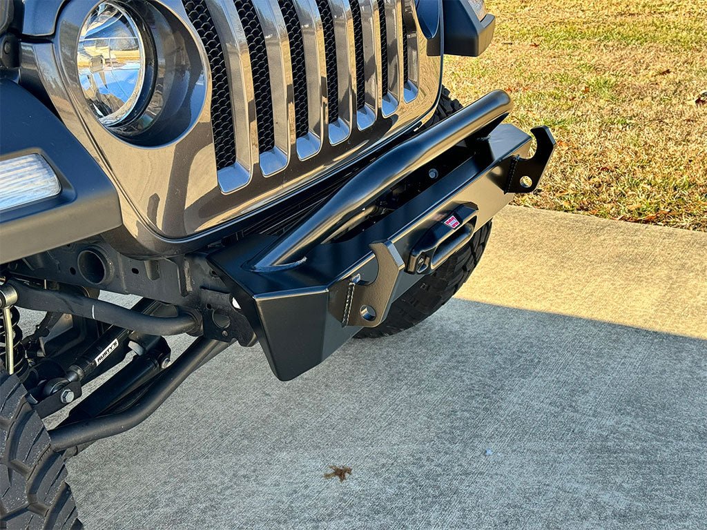 Rusty's Off Road Products Rusty's Bumper - Xtreme Trail Front Bumper w/ Winch Protection Bar - (JK)