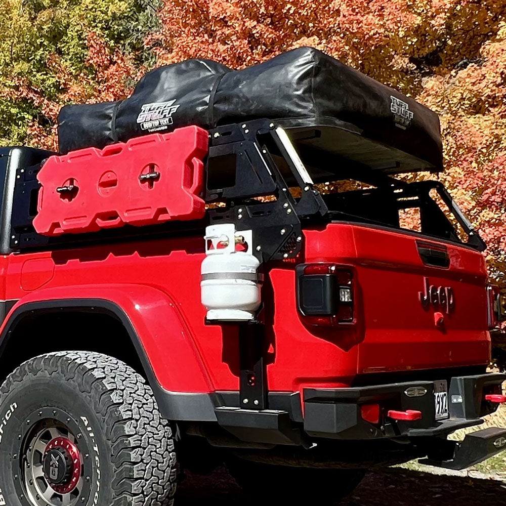2020-2023 Jeep Gladiator Overland Deluxe Rack Kit Rock Slide Engineering