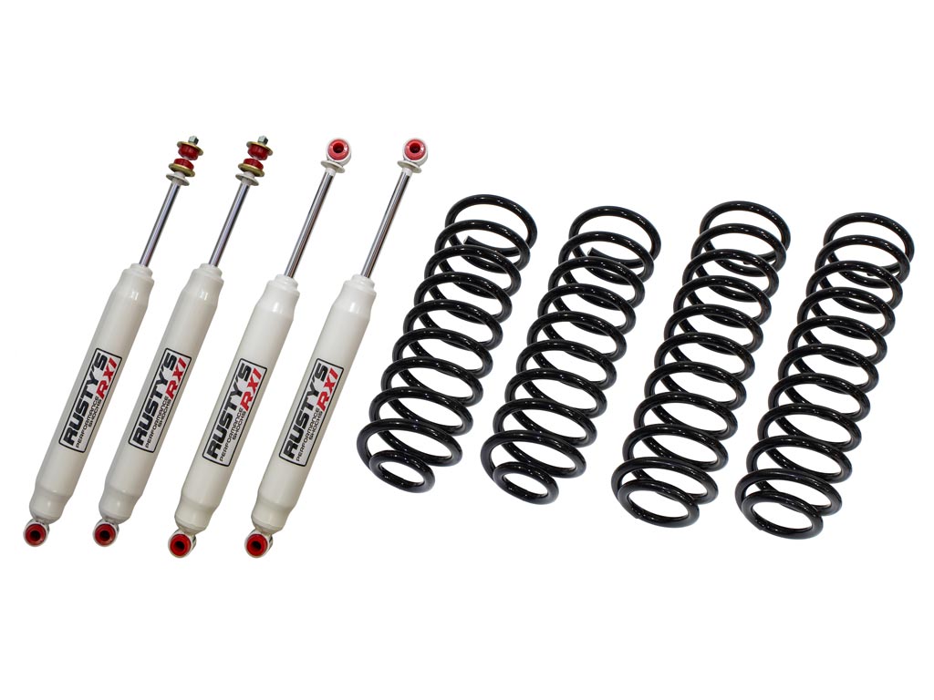 Rusty's Off Road Products RX100 Series (SKU: RX-27 / RX26) Rusty's JK Wrangler 2" Basic Kit