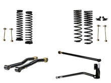 Load image into Gallery viewer, Rusty's Off Road Products Front Lower Control Arms w/ Forged Flex End - High Clearance (JLJT) - (SKU: RC-CA411HC-JLJT) / No Shocks Supplied / 2018 - 2023 Gasoline Engine Rusty's JT Gladiator 2" Basic Kit