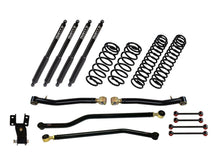 Load image into Gallery viewer, Rusty's Off Road Products Front Lower Control Arms w/ Forged Rubber End - High Clearance (JLJT) - (SKU: RC-CA211HC-JLJT) / RX800 Series (SKU: R-823 / R-823) / 2018 - 2023 Gasoline Engine Rusty's JL Wrangler 2" Basic Kit