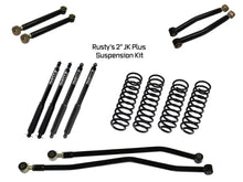 Load image into Gallery viewer, Rusty's Off Road Products RX800 Series (SKU: R-827 / R-826) / Adjustable Control Arms with Forged Rubber Ends (SKU: RC-CA211-JK / RC-CA212-JKJL) Rusty's JK Wrangler 2" Plus Kit