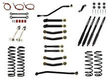 Load image into Gallery viewer, Rusty's Off Road Products RX800 Series (SKU: R-827 / R-864) / Standard (150lb/in) (SKU: RC-CS300-TJ) / Adjustable Control Arms with Forged Flex Ends (SKU: RC-CA411-UV / RC-CA421-UV / RC-CA411-UV / RC-CA422-UV) Rusty's TJ / LJ Wrangler 3" Advanced Kit