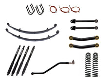 Load image into Gallery viewer, Rusty's Off Road Products RX800 Series (SKU: R-827 / R-826) / Fixed Length Upper and Lower Control Arms (SKU: RC-CA111-UV / RC-CA121-UV) / Dana 35 / Dana 44 (SKU: RC-UB-2) Rusty's XJ Cherokee 3" Advanced Kit