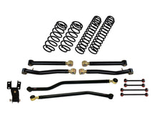 Load image into Gallery viewer, Rusty's Off Road Products Front and Rear Adjustable Lower Control Arms with Forged Rubber Ends (SKU: RC-CA211HC-JLJT / RC-CA212-JKJL) / No Shocks Supplied / 2018 - 2023 Gasoline Engine Rusty's JL Wrangler 3" Performance Kit