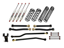Load image into Gallery viewer, Rusty's Off Road Products Front and Rear Adjustable Lower Control Arms with Forged Rubber Ends (SKU: RC-CA211HC-JLJT / RC-CA212-JKJL) / RX100 Series (SKU: R-123 / R-118) / 2018 - 2023 Gasoline Engine Rusty's JL Wrangler 3" Performance Kit