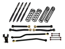 Load image into Gallery viewer, Rusty's Off Road Products Front and Rear Adjustable Lower Control Arms with Forged Rubber Ends (SKU: RC-CA211HC-JLJT / RC-CA212-JKJL) / RX800 Series (SKU: R-818 / R-818) / 2018 - 2023 Gasoline Engine Rusty's JL Wrangler 3" Performance Kit