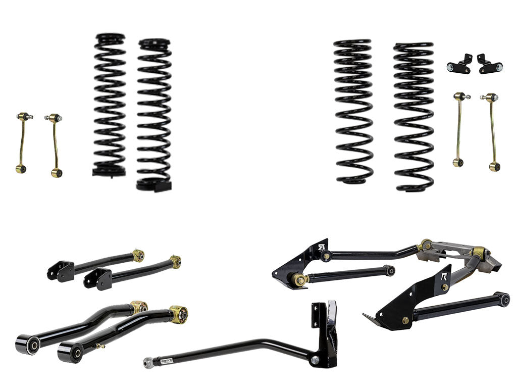 Rusty's Off Road Products Rusty's JT Gladiator 2" Advanced Kit with Triangulated Rear 4 Link