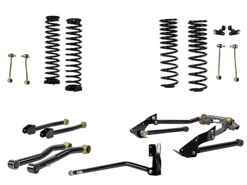 Rusty's Off Road Products Rusty's JT Gladiator 2" Advanced Kit with Triangulated Rear 4 Link
