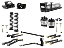 Load image into Gallery viewer, Rusty's Off Road Products Adjustable Control Arms with Forged Rubber Ends - (SKU: RC-CA211HC-JLJT / RC-CA421-JLJT  / RC-CA212-JT  /  RC-CA222-JT) / No Shocks Supplied / 2024 - Later Gasoline Engine Rusty's JT Gladiator 4" Overland Advanced Kit with Rear Air Bags