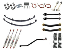Load image into Gallery viewer, Rusty's Off Road Products RX100 Series (SKU: RX-36 / RX-13) / Fixed Length Upper and Lower Control Arms (SKU: RC-CA111-UV / RC-CA121-UV) / Dana 35 / Dana 44 (SKU: RC-UB-2) Rusty's XJ Cherokee 4.5" Advanced Kit
