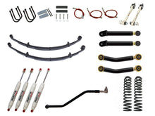 Load image into Gallery viewer, Rusty's Off Road Products RX100 Series (SKU: RX-36 / RX-13) / Adjustable Control Arms with Forged Rubber Ends (SKU: RC-CA211-UV / RC-CA221-UV) / Dana 35 / Dana 44 (SKU: RC-UB-2) Rusty's XJ Cherokee 4.5" Advanced Kit