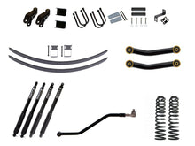 Load image into Gallery viewer, Rusty's Off Road Products RX800 Series (SKU: R-836 / R-813) / Fixed Lower Control Arms (SKU: RC-CA111-UV) / Dana 35 / Dana 44 (SKU: RC-UB-2) Rusty's XJ Cherokee 4.5" Add-A-Leaf Kit