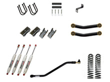 Load image into Gallery viewer, Rusty's Off Road Products RX100 Series (SKU: RX-36 / RX-11) / Fixed Lower Control Arms (SKU: RC-CA111-UV) / Dana 35 / Dana 44 (SKU: RC-UB-2) Rusty's MJ Comanche 4.5" Spring-Over Kit