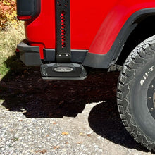 Load image into Gallery viewer, R-STEP 9 Inch Wide For 2020-2023 Jeep Gladiator Bed Step Attachment Brackets Passenger Side Behind Rear GAS MOTOR Tire Rock Slide Engineering