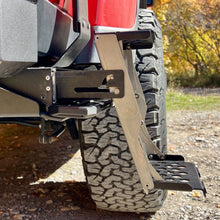 Load image into Gallery viewer, R-STEP 9 Inch Wide For 2020-2023 Jeep Gladiator Bed Step Attachment Brackets Driver Side Behind Rear Tire DIESEL MOTOR Rock Slide Engineering