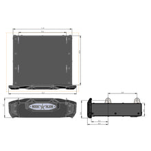 Load image into Gallery viewer, R-STEP 9 Inch Wide For 2016-2023 Toyota Tacoma Bed Step Attachment Brackets Behind Driver Rear Tire Rock Slide Engineering