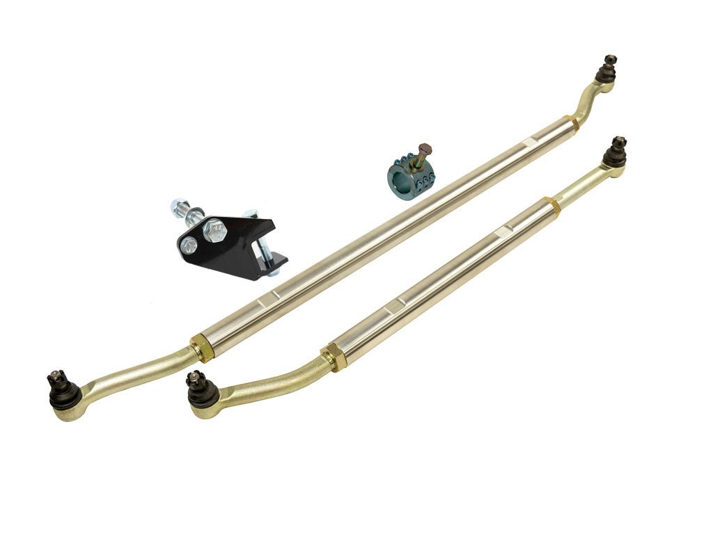Rusty's Off Road Products Rubicon/Max Tow/Mojave/392 Models / Rusty's Clamp Style Steering Stabilizer Mounting Bracket Rusty's Aluminum HD Steering System - JL Wrangler / JT Gladiator