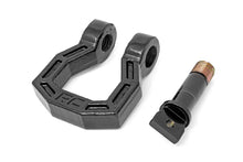 Load image into Gallery viewer, Forged D-Ring Set Black Pair Rough Country