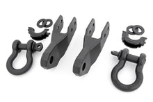 Load image into Gallery viewer, GM Tow Hook to Shackle Conversion Kit w/D-Rings and Rubber Isolators 15-22 Canyon/Colorado Rough Country