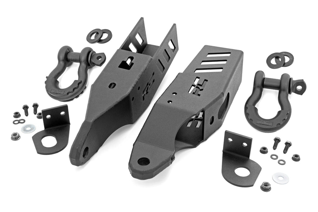 Rough Country Tow Hook Tow Hook Brackets D-Ring Combo 21-22 Ford Bronco 4WD Rough Country - RS172
