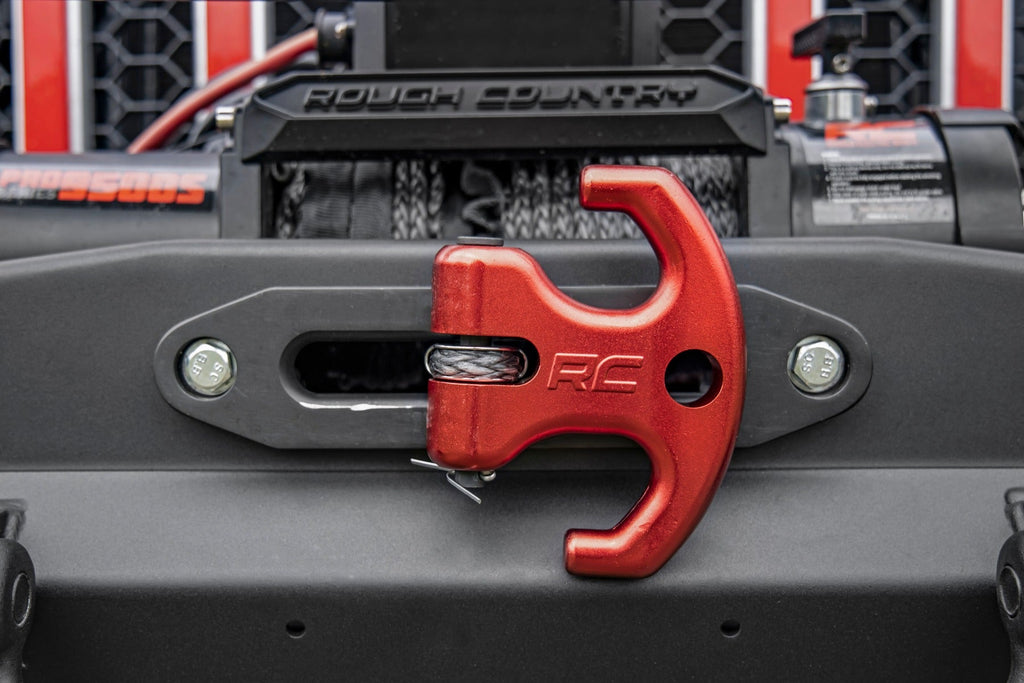 Rough Country Winch Hardware Kit Multi-Function Winch Cleat Red Rough Country - RS175R