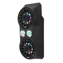Load image into Gallery viewer, Polaris RZR Pro Waterfall Center Console Enclosure for 2020+ Models – Preloaded with 6.5" Speakers &amp; 2.3" Tweeters | Digital LED Lights