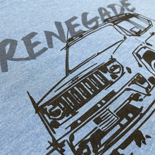 Load image into Gallery viewer, Mens T-Shirt Jeep® Renegade - LDD Series - Triblend Lake Blue