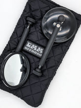 Load image into Gallery viewer, CMM Offroad mirror packed in padded storage bag — available from Offroad Trading Company