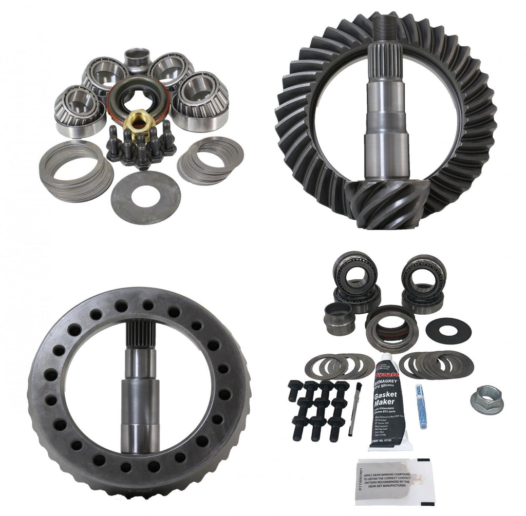 Revolution Gear & Axle Gear Packages Jeep Wrangler TJ 1996-02 Dana 44 Thick Rear 4.10 Ratio Koyo Bearing Gear Package Revolution Gear - Rev-TJ-D44-410T-K