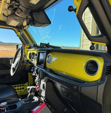 Load image into Gallery viewer, CMM Offroad device mounted beside Jeep A-Pillar — available from Offroad Trading Company