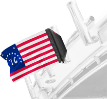 Load image into Gallery viewer, Bennington 12"x18" Forever Wave Flag
