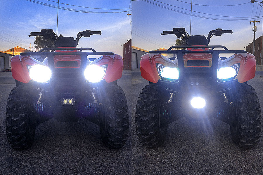 Quake LED Light Bar 5 Inch LED Light Bar Single Row 20 Watt Spot Rogue Series - QUR121