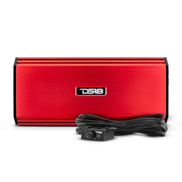 DS18 LSE-110A Bass Package 1 X SLC-MD10 In a Ported Box with S-1500.1/RD Amplifier and 4-GA Amp Kit 500 Watts-Clearance