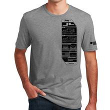 Load image into Gallery viewer, Mens T-Shirt - Jeep® Wrangler JL Spec Plate