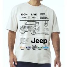 Load image into Gallery viewer, Mens T-Shirt Jeep® Wrangler Live Free