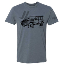 Load image into Gallery viewer, Mens T-Shirt Jeep® JL Wrangler - LDD Series - Triblend Indigo Blue