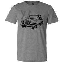 Load image into Gallery viewer, Mens T-Shirt Jeep® Wrangler YJ - LDD Series - Triblend Grey