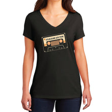 Load image into Gallery viewer, Ladies V-Neck - Jeep® Adventure Mixtape