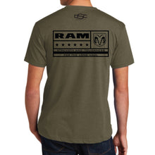 Load image into Gallery viewer, Mens T-Shirt RAM Label (Military Green)