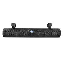 Load image into Gallery viewer, 24" Marine Sound Bar Speaker System, 6 Speakers 600 Watts, Bluetooth® v5.0, Rotating Control Panel