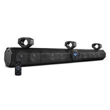 Load image into Gallery viewer, 37" Marine Sound Bar Speaker System, 10 Speakers 1200 Watts, Bluetooth® v5.0, Rotating Control Panel