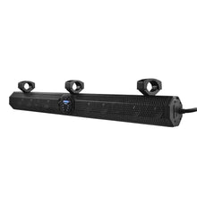Load image into Gallery viewer, 37" Marine Sound Bar Speaker System, 10 Speakers 1200 Watts, Bluetooth® v5.0, Rotating Control Panel