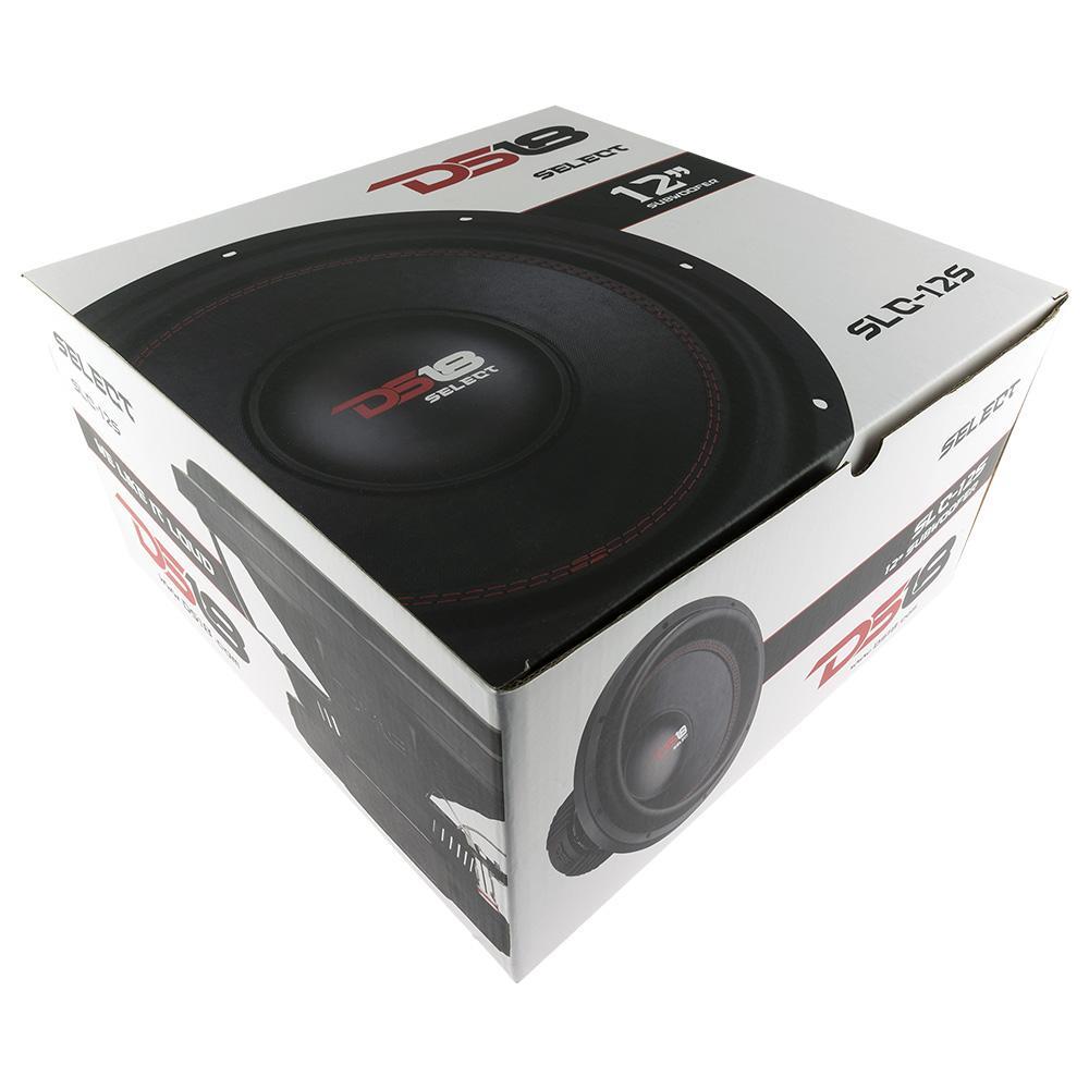 SELECT 12 Inch Subwoofer 500 Watts Svc 4-Ohm DS18