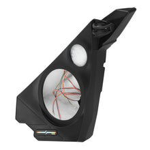 Load image into Gallery viewer, Polaris Slingshot Front Kick Panel Speaker Pods – Empty Enclosure for 8" Speakers and 3.8" Tweeters | 2020 - Current