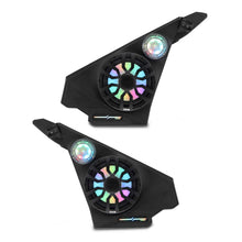 Load image into Gallery viewer, Polaris Slingshot Front Kick Panel Speaker Pods – Loaded with 8" NXL-IQ8/BK Speakers, PRO-TW1LD Tweeters &amp; Digital LED Lights | 2020 - Current